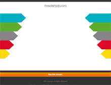Tablet Screenshot of freealertjob.com